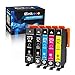E-Z Ink (TM) Remanufactured Ink Cartridge Replacement for Epson 273XL 273 XL T273XL to use with Expression XP520 XP820 XP620 XP610 XP800 XP810(1 Black 1 Cyan 1 Magenta 1 Yellow 1 Photo Black) 5 Pack
