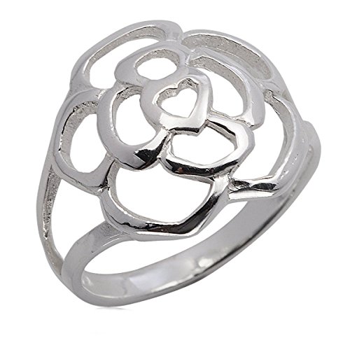 Thai design ring white 925 sterling silver (9)