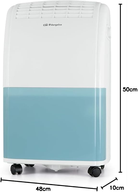 Dh 2070, Deshumidificador Con Capacidad De Deshumidificación De 20L/Día, Refrigerante R290, Depósito 3,6 L, Área De Aplicación 120 M2, Sistema Anti-Congelación, 420 W, Blanco