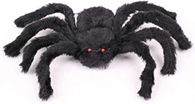 Halloween Toile D Araignee Geante Grand Faux Araignee Petite Araignee Etirement Toile D Araignee Toile D Araignee Decoration Pour Halloween Decorations Decor De Jardin Exterieur Maison Hantee Amazon Fr Jeux Et Jouets