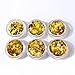 Vincent&July Star Shaped Dazzling 3D Nail Sticker Colorful DIY Nail Art Decoration