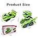 Kidsonor Kids Transformed Dinosaur Robot Car, Electronic Dino Robot Vehicle Car Toy Battery Power with LED Light Music (Green Dino)