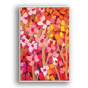 Framed Canvas Wall Art for Living Room, Bedroom Minimalist Abstract Canvas Prints for Modern Home Decoration Ready to Hang - 16"x24" inches