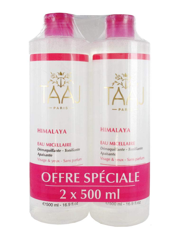Taaj Himalaya Eau Micellaire Peaux Sensibles 500ml Amazon