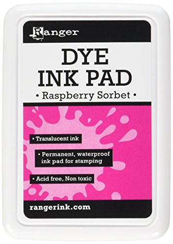 Ranger RDP49302 Dye Ink Pad, Raspberry Sorbet