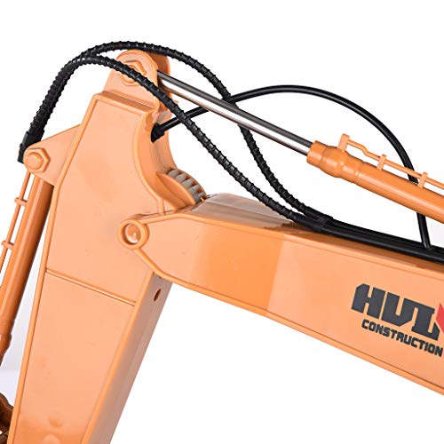 Chenway Rc Truck Remote Control Toys Toys 1550 1/14 2.4G 15CH Alloy Excavator Engineering Vehicle RC Car (Excavator)