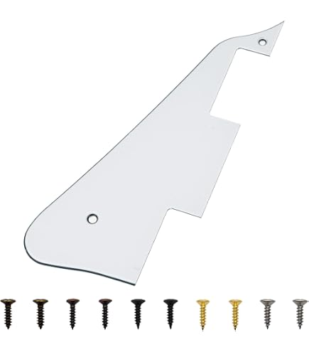 Musiclily Pickguard Für Epiphone Les Paul Standard – 4-lagig, Parchment Pearl, Für In China Hergestellte Modelle