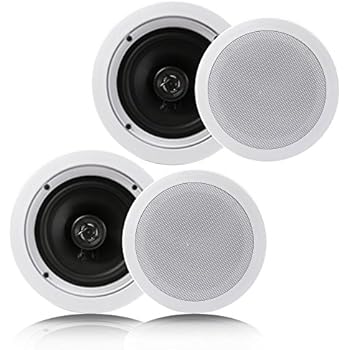 Amazon Com Yamaha Nsic800wh 140 Watts 2 Way Rms Speaker White