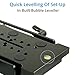 PROAIM Big Multi-Angle Wedge Plate for Camera Setup Levelling. 90° Adjustment Offers Variety of Shots. Adapts Heavy/Light Cameras, w/Bubble Level. for Tripod, Slider, Car Suction, Gear Head (P-MWP-B)