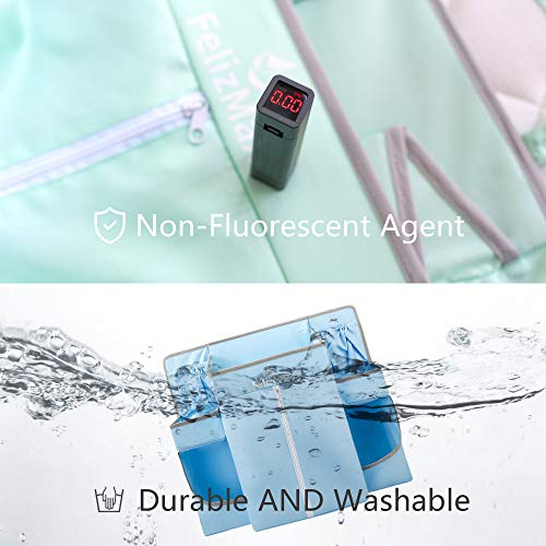 image for FelizMax Nursery Organizer and Baby Diaper Caddy | Hanging Diaper Orga