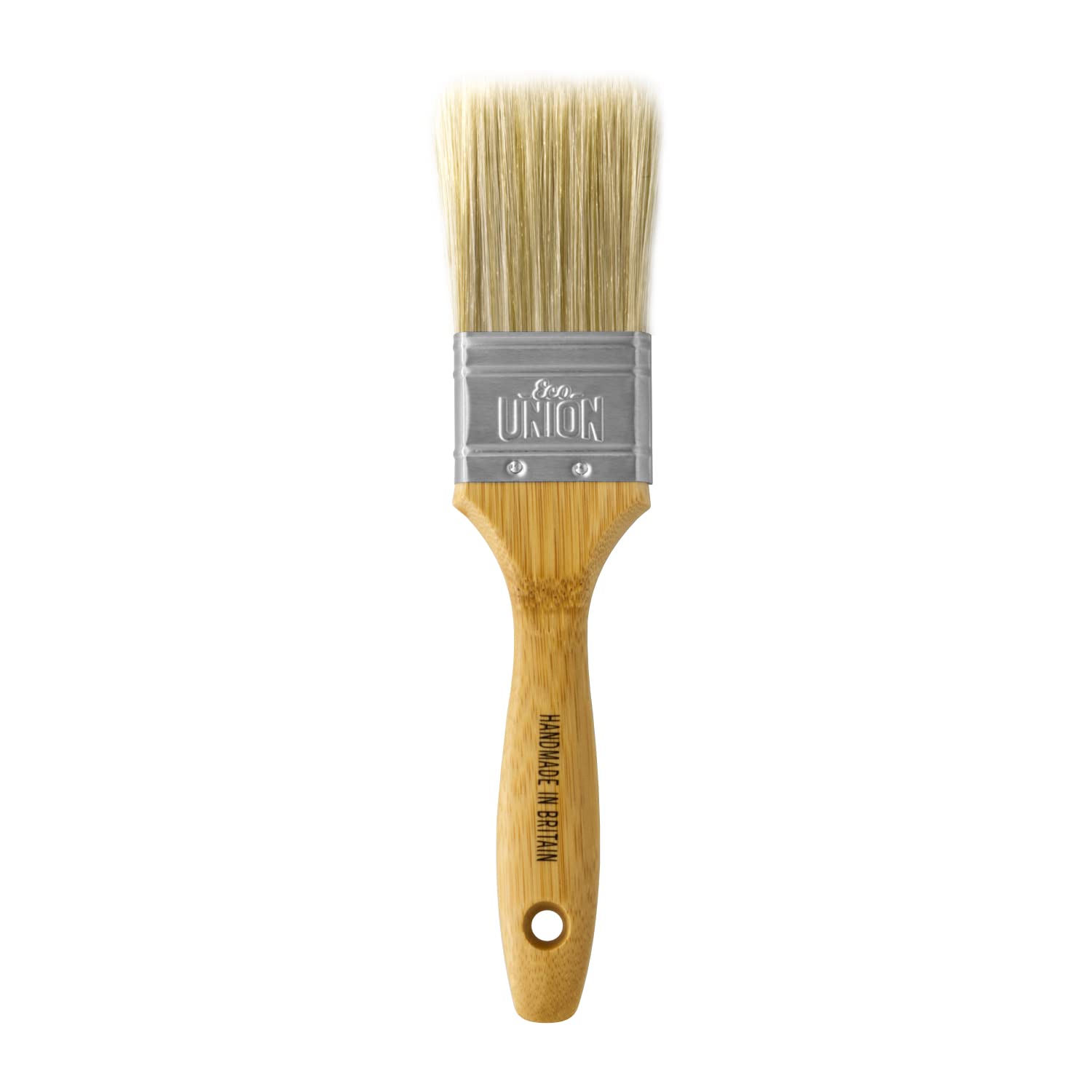 Eco-Union Ecobrushes - Eco-Friendly Wood Brush With A Bamboo Handle. Perfect For Use As An Indoor Or Outdoor Brush Perfect For Wood Dye 2"