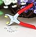 Snap Fastener Tool - with 108 Snaps Designed for Setting Back Pieces Without Having to Cut Holes in Material-Rubber Tips Help Keep Studs&Backs in Place for Centering&Crimping