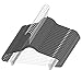 Zober Velvet Hangers with Clips - Pack of 20 Metal Clip Hangers for Pants - Notched Gray Velvet Skirt Hangers for Pants, Skirts, Suits, Dresses & Shirts w/ 360 Degree Hook - Non Slip Felt Hangers