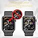 LK 4 Pack Compatible With Apple Watch Series 6/SE/Series 5/Series 4 Screen Protector 40mm, Model No. LK1485, HD Clear Film Bubble Free