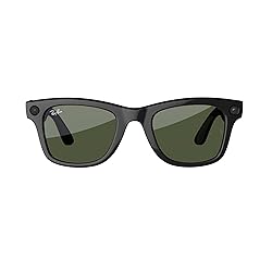 Meta Large Square Sunglasses, Wayfarer, Matte Black