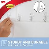 Command Clear Wire Hook Value Pack 9 Hooks 12 Strips Damage Free 225g view 6