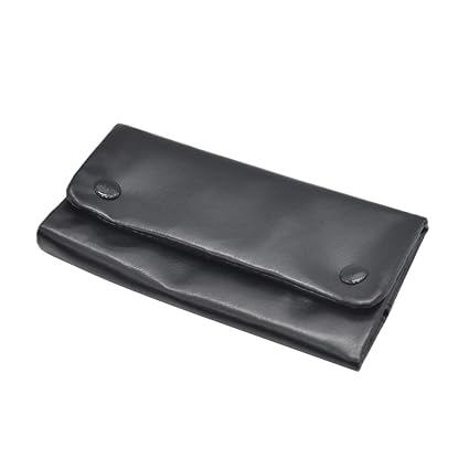 Bighub [HORNET] Bighub Arrival PU Tobacco Pouch With 78 MM Paper Holder Tobacco wallet Bag Purse Bag Black
