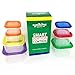 Portion Control Containers (5pcs) Meal Prep and Food Storage System for Diet and Nutrition - by Flex Active Sports
