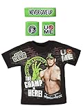 John Cena Champ Is Here WWE T-shirt Headband Wristbands Boys Juvy
