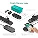 Wireless Charging Pad RAVPower Qi Fast Wireless Charger with 4 Coils 10W for Galaxy S9 S8,Compatible iPhone X 8 Plus 8 & All Qi-Enabled Devices (QC 3.0 Adapter Included)