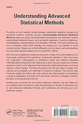Understanding Advanced Statistical Methods (Chapman & Hall/CRC Texts in Statistical Science)