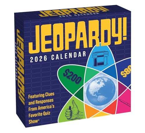 JEOPARDY! 2026 Day-to-Day Calendar: Featuring Clues and Responses From America's Favorite Quiz Show®