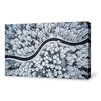 signwin-Canvas Wall Art-Aerial Photo-Canvas Prints Home Artwork Decoration for Living Room,Bedroom - 12x18 inches