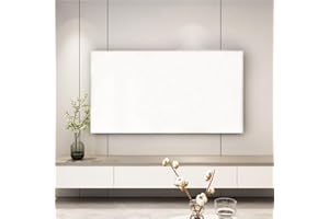 Dustproof Indoor TV Cover 32–85 Inch, Stretch Fabric Screen Protector for LED and LCD Flat or Curved Television and Monitor, 