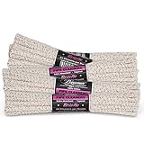264 Pieces (6 Packs of 44) Beamer Ultra Premium Hard Bristle Pipe Cleaners. Extra Absorbent 100% Cotton, Tapered, Bendable, Reusable + Beamer Sticker.Great for Smoking Items, Cleaning, Arts and Crafts
