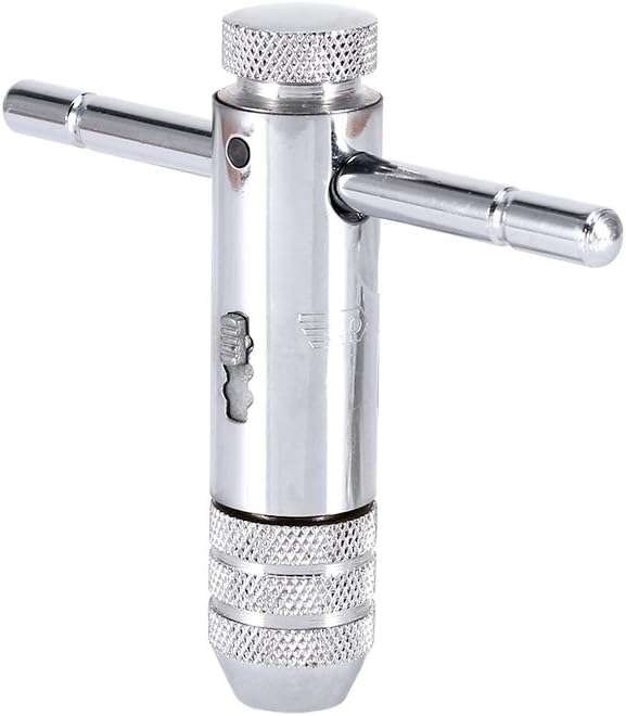 Mini taps - T-handle - 3/8 mm - Reversible - Stainless steel - Image 3