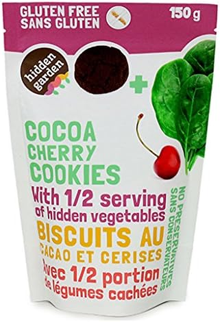 Hidden Garden Foods, Cookie, Cocoa Cherry Spnch, Pack of 6, Size - 5.3 OZ, Quantity - 1 Case