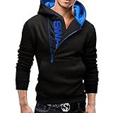 Men's Hoodies Pullover Hoodie Clothing Sweatshirt Hooded Side Size Up Top Coat