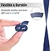 Hotodeal For Fitbit Charge 2 Bands, Band Milanese Loop Stainless Steel Magnet Metal Replacement Bracelet Strap Wristbands Accessories for Women Men, Blue