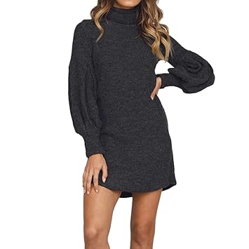 shoulderless sweater dress