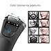 BROADCARE Electric Razor Cordless Waterproof Men's Electric Rotary Shaver USB Rechargeable Wet/Dry Shaving Machine for Men - Black