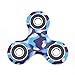 [Figit] The Anti-Anxiety 360 Spinner Helps Focusing Fidget Toy Premium Quality EDC Focus Toy for Kids & Adults - Best Stress Reducer Relieves ADHD Anxiety and Boredom Cube Bearing (Camouflage blue)