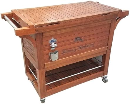 tommy bahama wood cooler