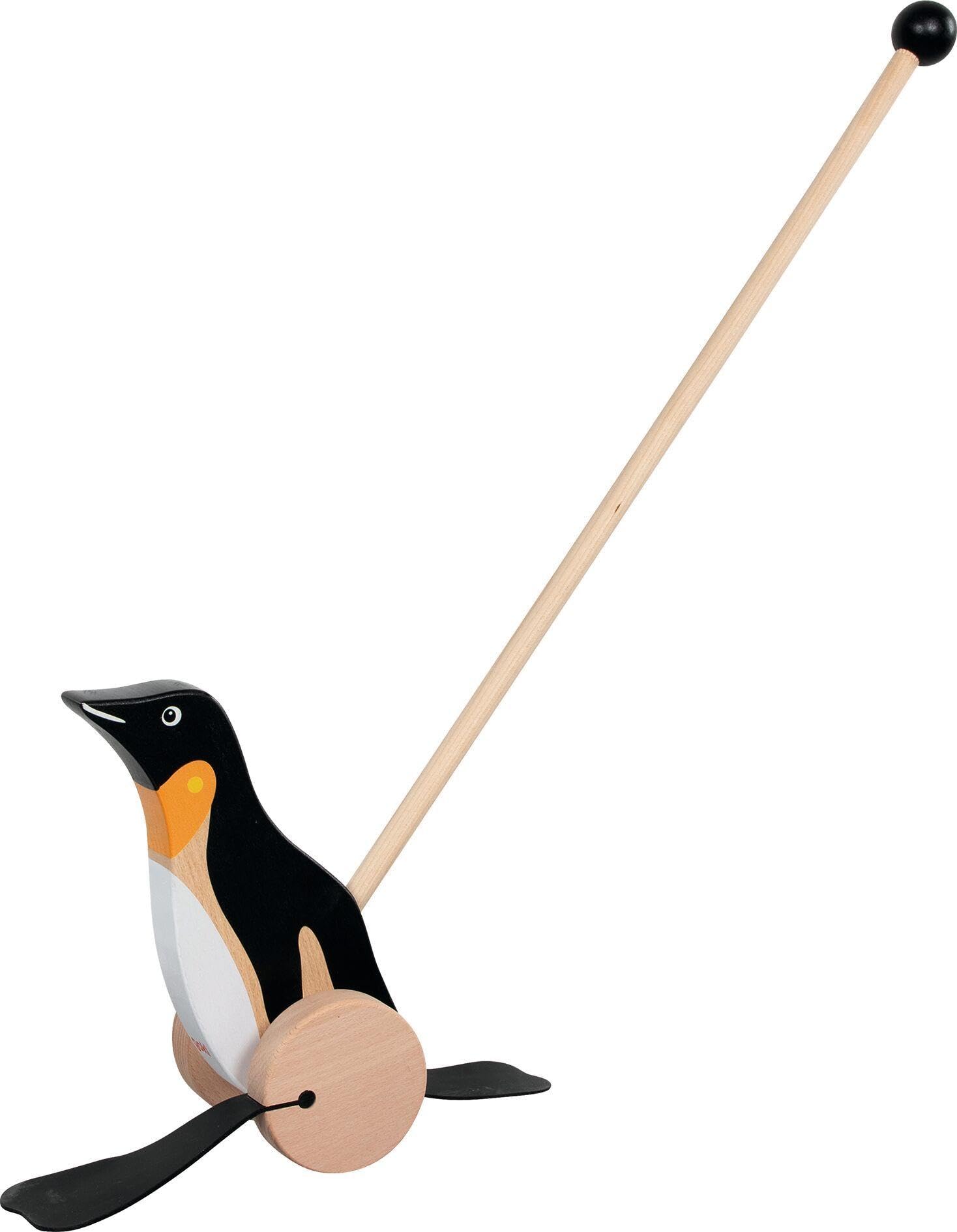 GoKi Wooden Push Along Penguin
