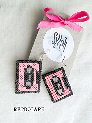 Hama pixel jewelry - Retrotape (pink)