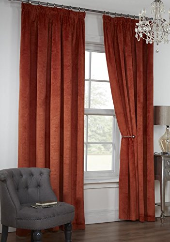 Rado Waffle Thermal Pencil Pleat Tape Top Black Out Curtains