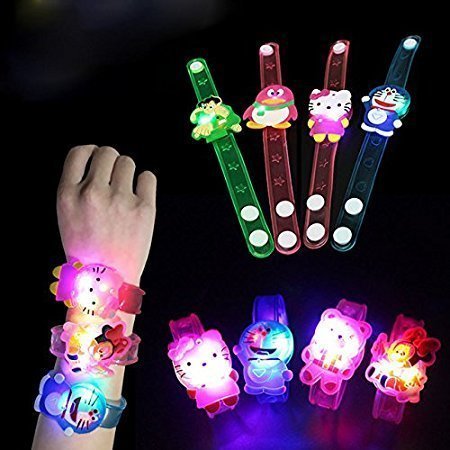 grasme cartoon characters led light bracelets rakhi gifts for kids (motu patlu)
