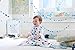 aden + anais Classic Sleeping Bag; 100% Cotton Muslin; Wearable Baby Blanket; High Seas; Medium; 6-12 Months