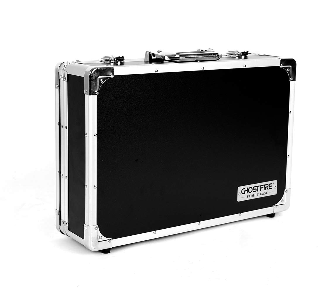 Photo 1 of Ghost Fire Guitar Multi Effect Pedal Case 17.9x11.6x4.2in ?with Pedal Mounting Tape Fastener?Sturdy Locking Aluminum ?T series T-EC8