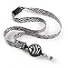 Bonita's Retractable Ribbon on Lanyard - Zebra