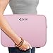 15-15.6 Inch (Black, Green, Grey, Blue, Purple, Chevron, Pink) Laptop Sleeve, Zikee Water Resistant Thickest Protective Slim Laptop Case