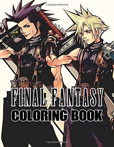 Final Fantasy Coloring Book: 30+ beautiful illustration of Final Fantasy
