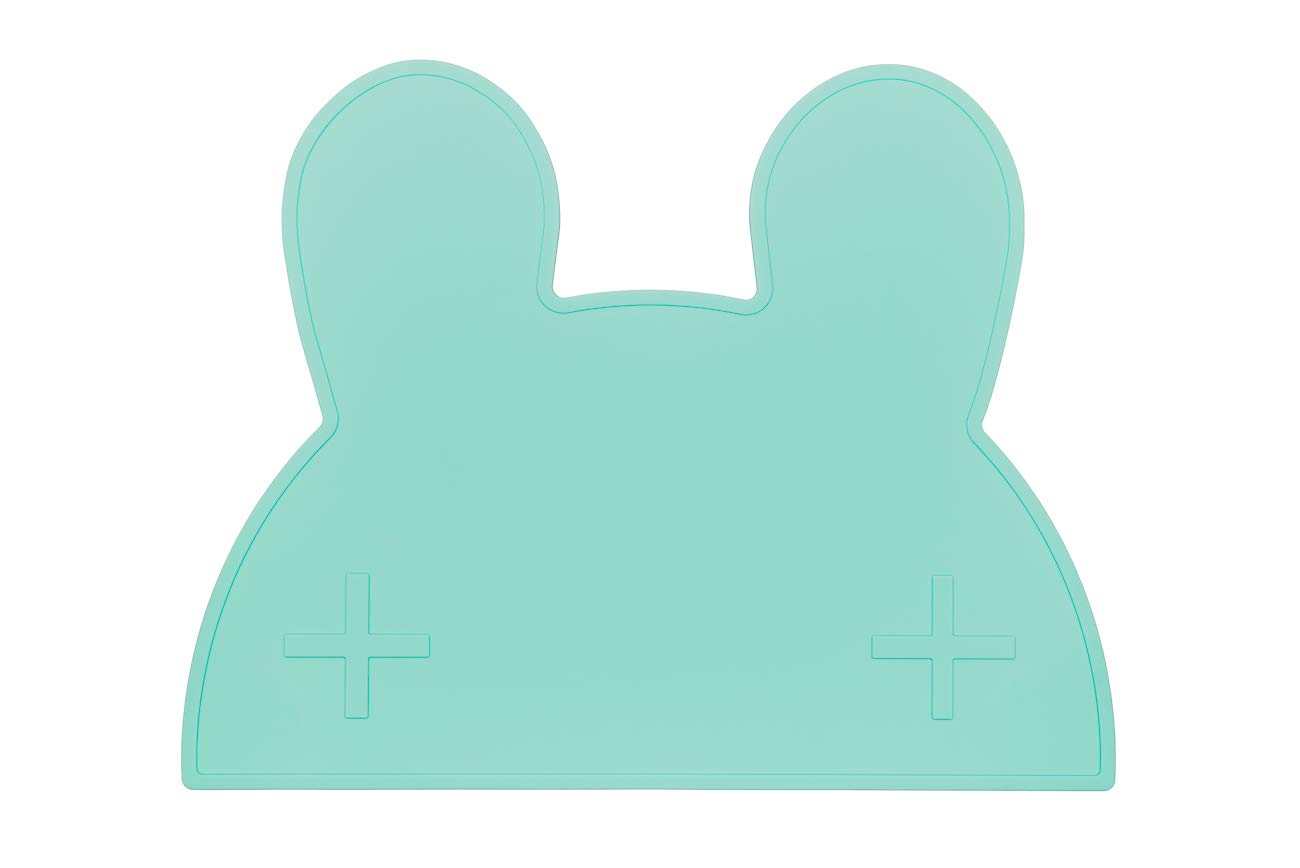 WE MIGHT BE TINY Non-Slip Silicon Placement Mint Green (Bunny PLACIE)