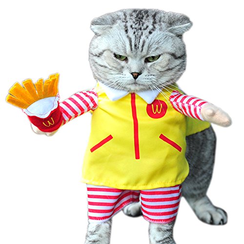 Alfie Pet by Petoga Couture - Kade the McBurger for Party Halloween Special Events Costume