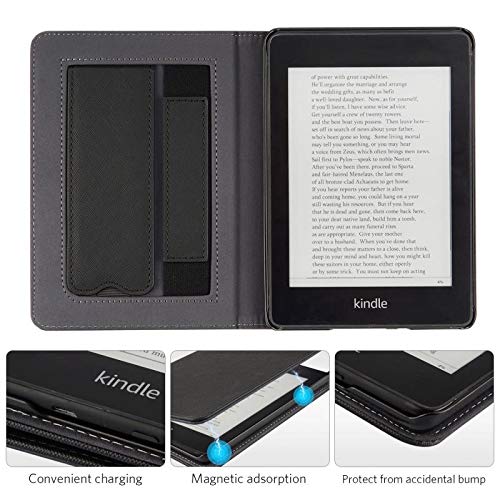 CoBak Kindle Paperwhite Case with Stand Durable PU Leather Smart