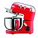 BODUM Bistro Electric Stand Mixer, 4.7-Liter Red